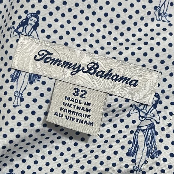 TOMMY BAHAMA Chip Shot IslandZone Shorts Size 32 Black 8-inch Golf Performance - Picture 4 of 9